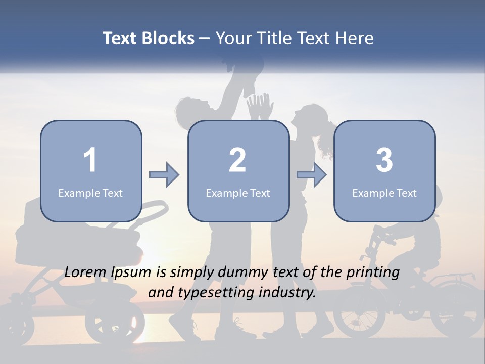 City Skyscraper Planet PowerPoint Template