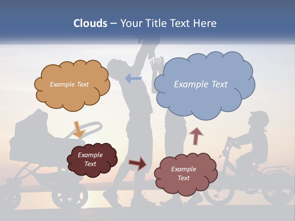 City Skyscraper Planet PowerPoint Template