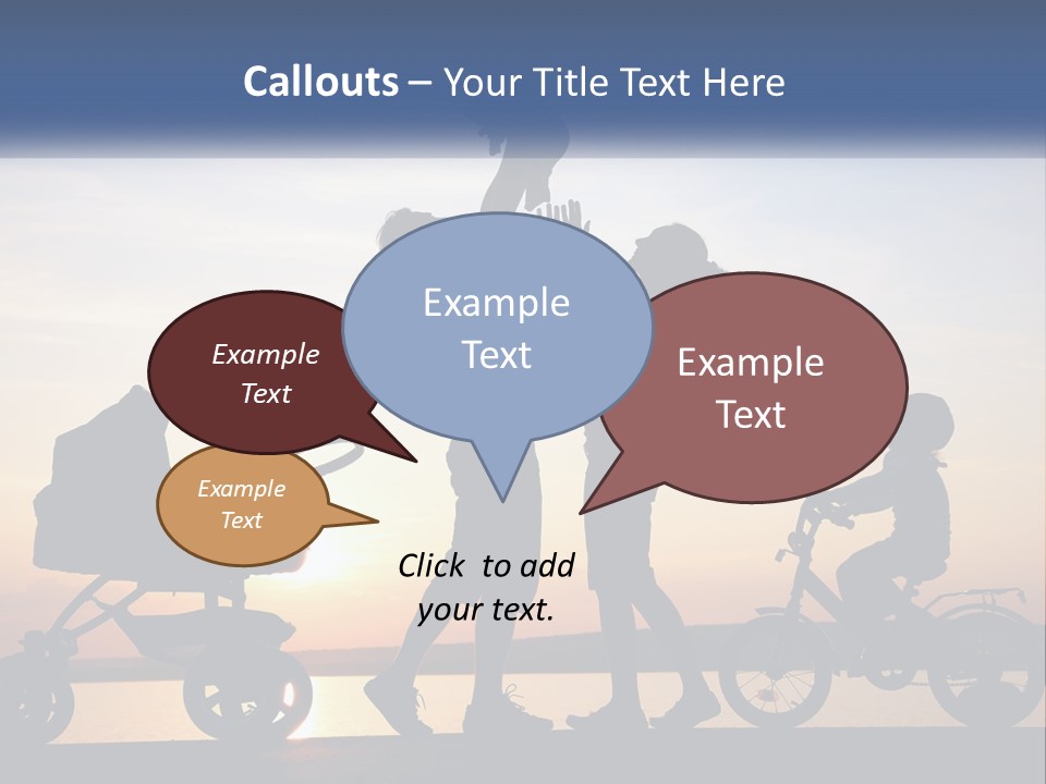 City Skyscraper Planet PowerPoint Template