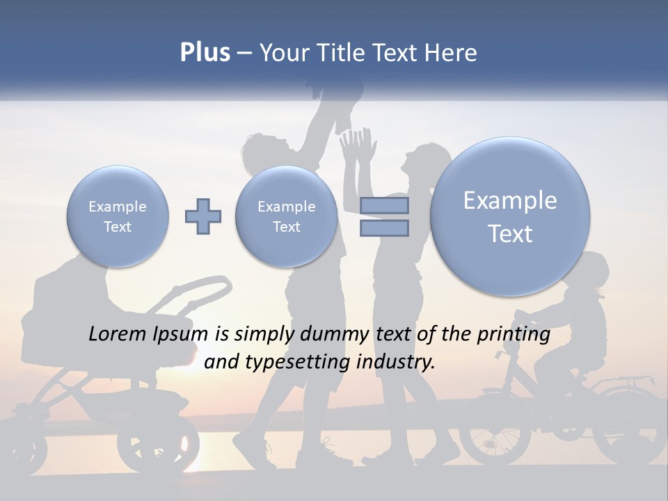 City Skyscraper Planet PowerPoint Template