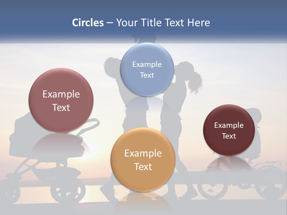 City Skyscraper Planet PowerPoint Template
