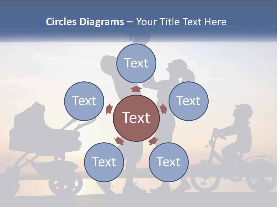 City Skyscraper Planet PowerPoint Template