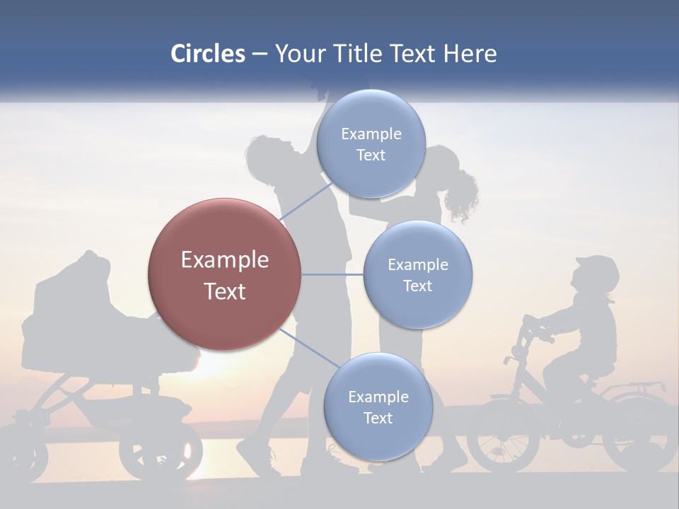 City Skyscraper Planet PowerPoint Template