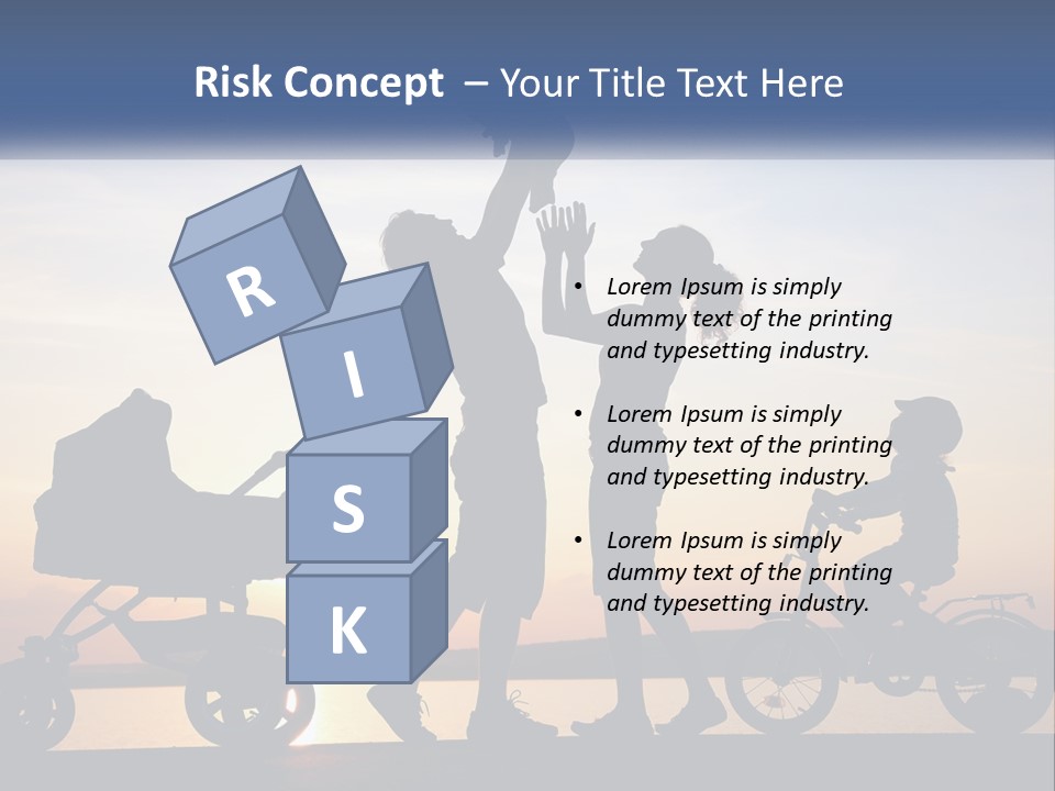 City Skyscraper Planet PowerPoint Template