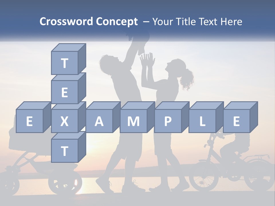 City Skyscraper Planet PowerPoint Template