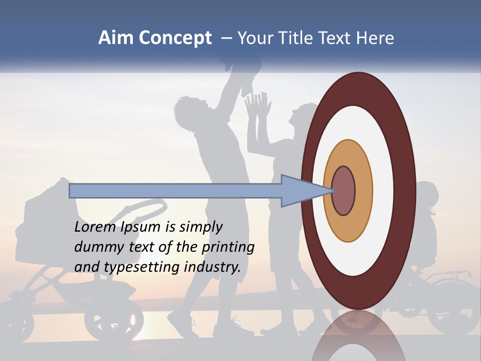 City Skyscraper Planet PowerPoint Template