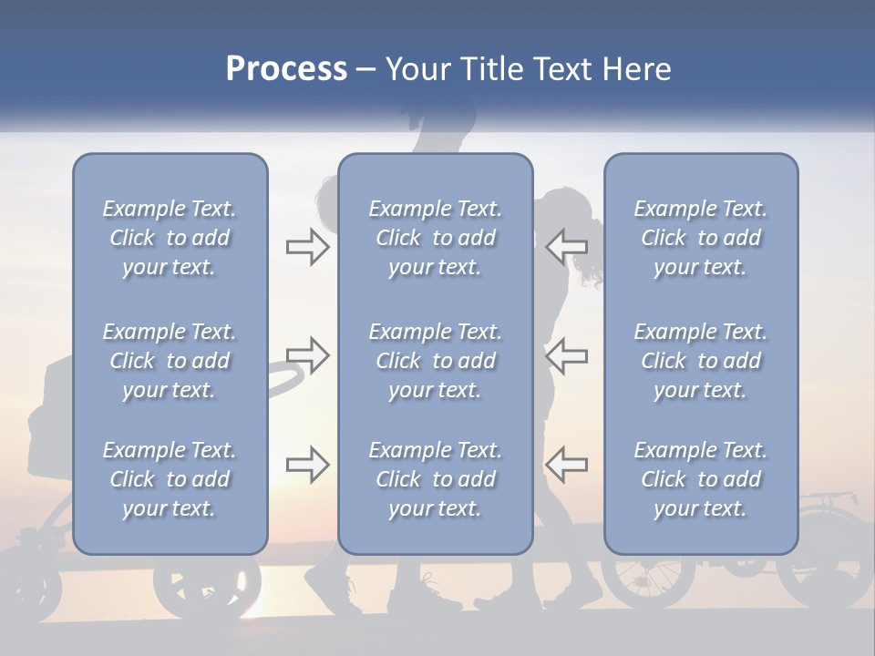 City Skyscraper Planet PowerPoint Template