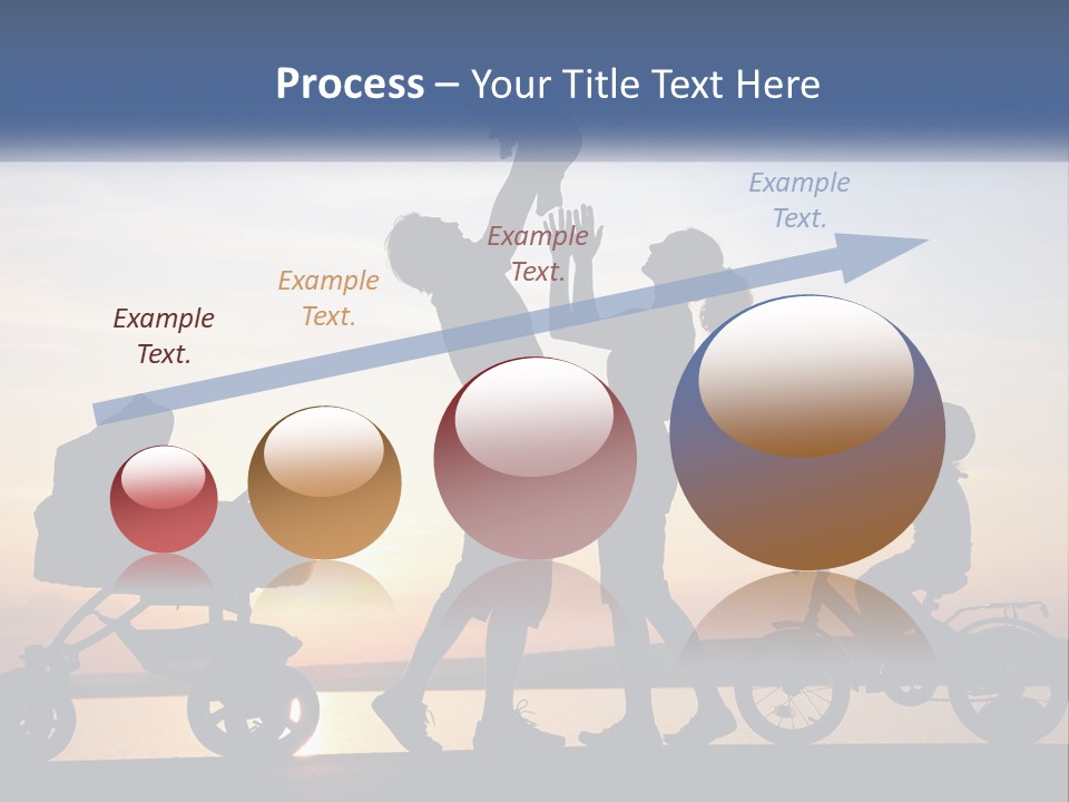 City Skyscraper Planet PowerPoint Template