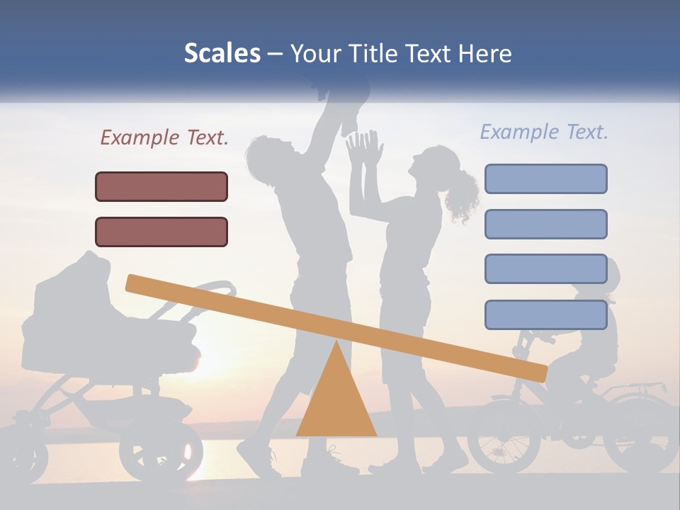 City Skyscraper Planet PowerPoint Template