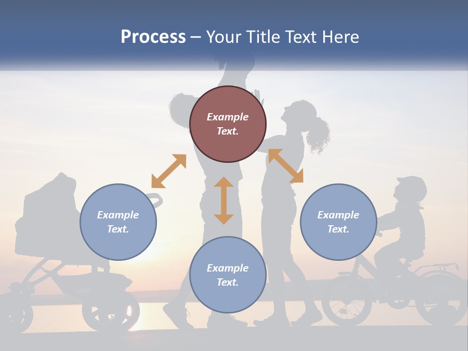 City Skyscraper Planet PowerPoint Template