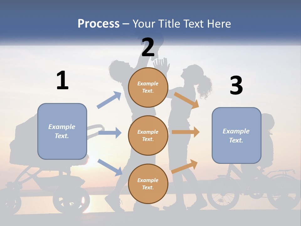 City Skyscraper Planet PowerPoint Template