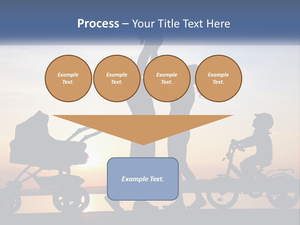 City Skyscraper Planet PowerPoint Template