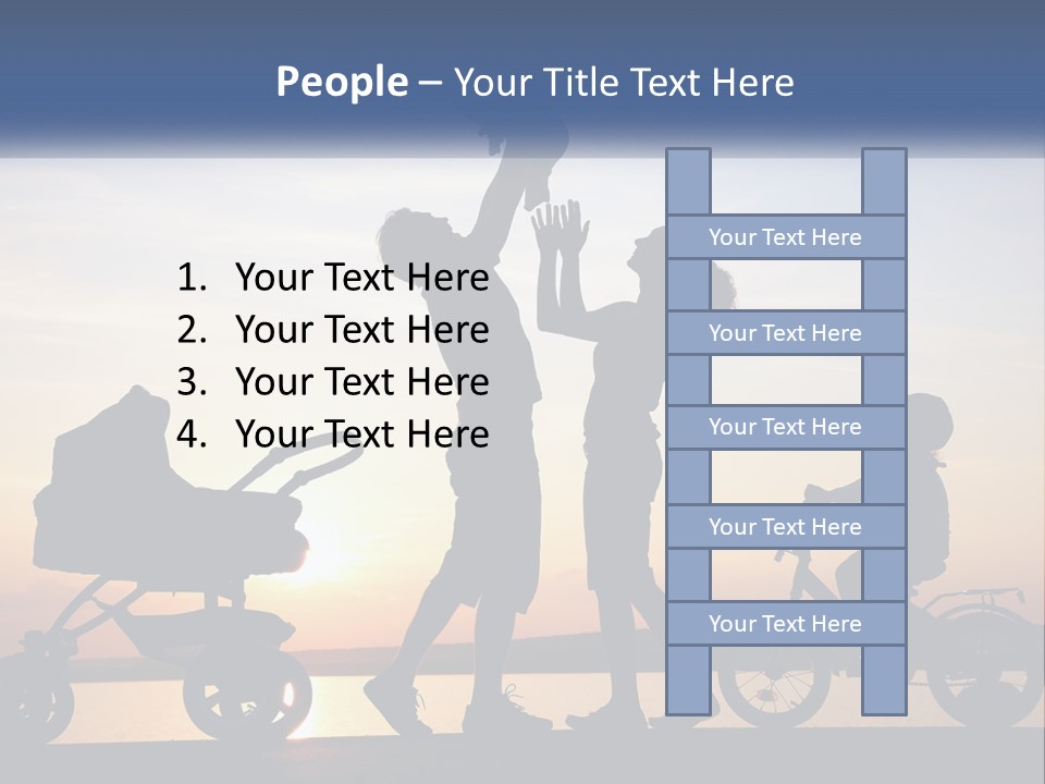 City Skyscraper Planet PowerPoint Template