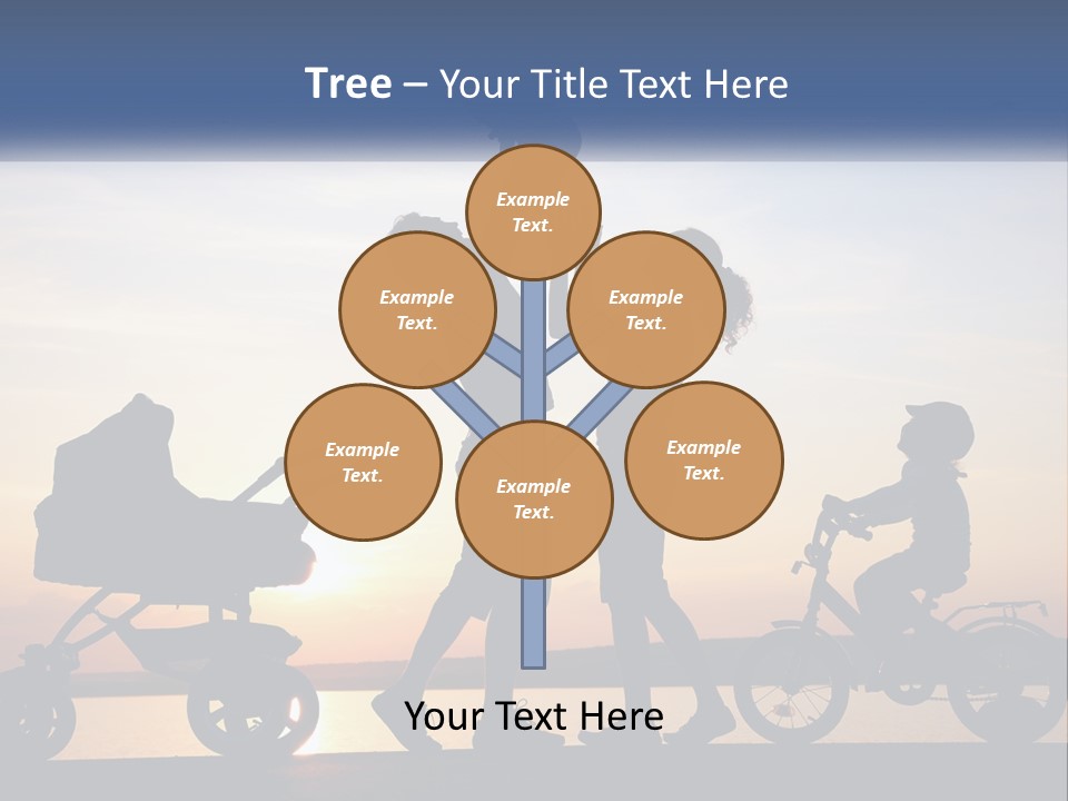 City Skyscraper Planet PowerPoint Template