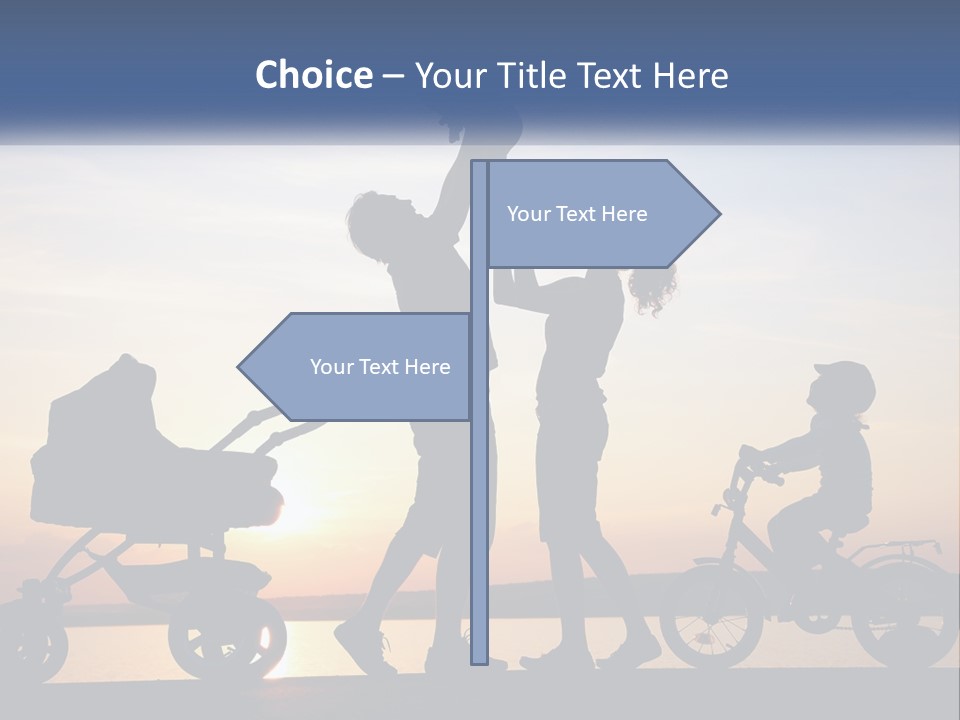 City Skyscraper Planet PowerPoint Template