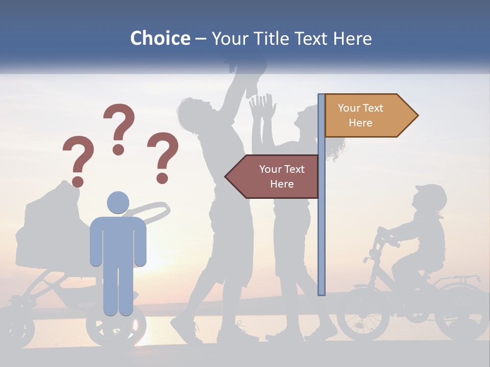 City Skyscraper Planet PowerPoint Template