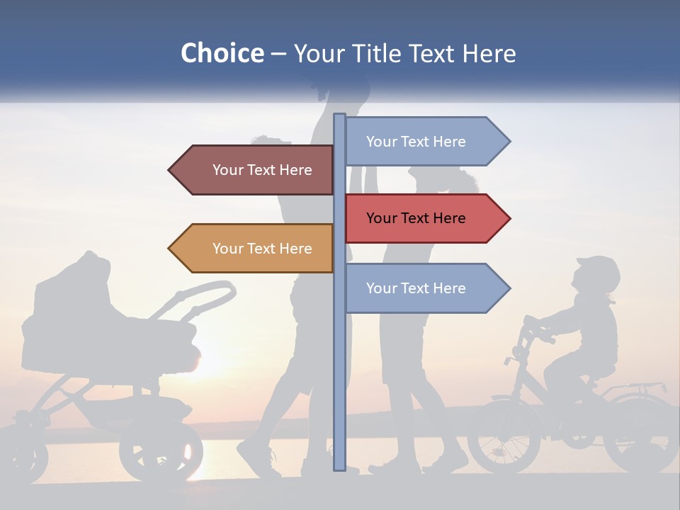 City Skyscraper Planet PowerPoint Template