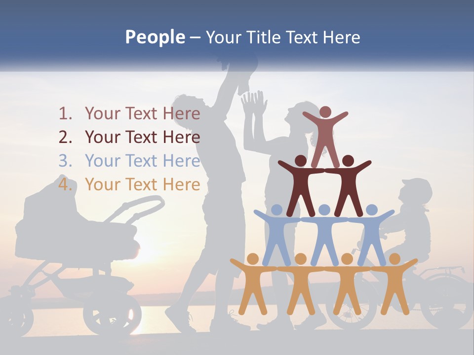 City Skyscraper Planet PowerPoint Template