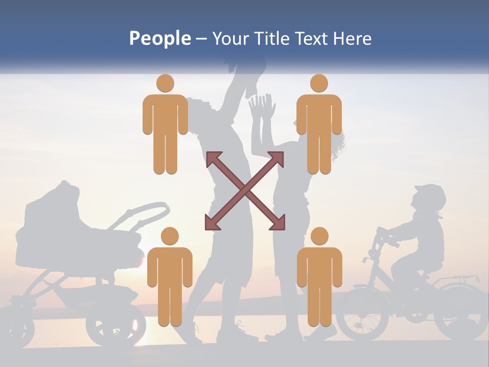 City Skyscraper Planet PowerPoint Template