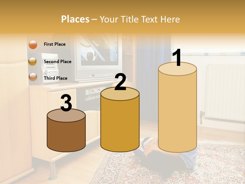 Skyscraper View Light PowerPoint Template