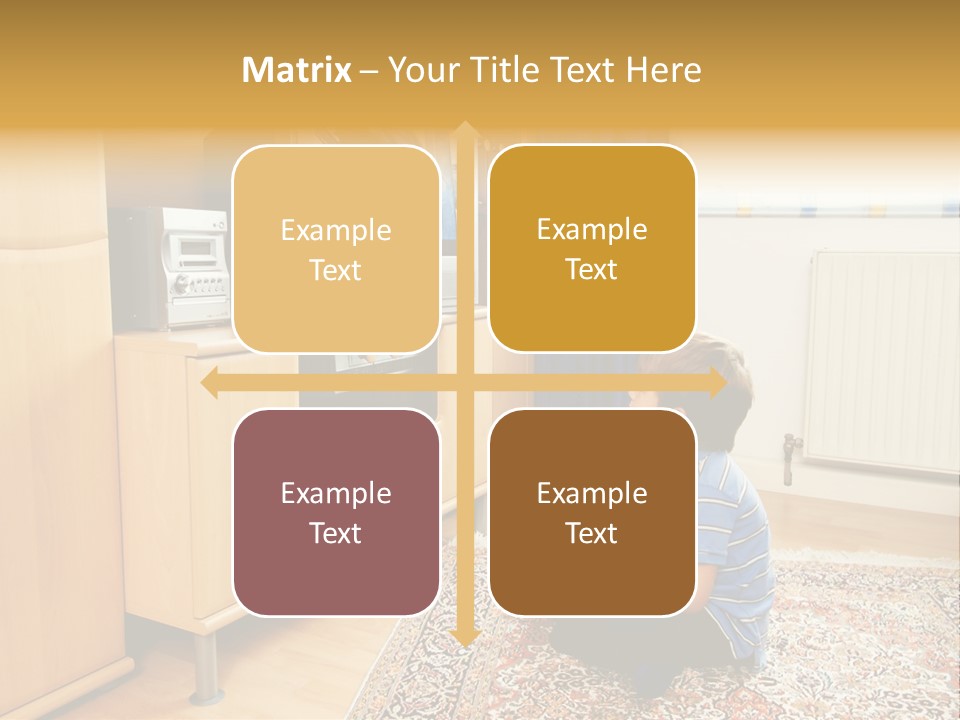 Skyscraper View Light PowerPoint Template