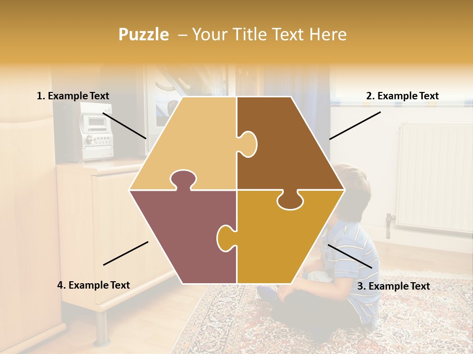 Skyscraper View Light PowerPoint Template