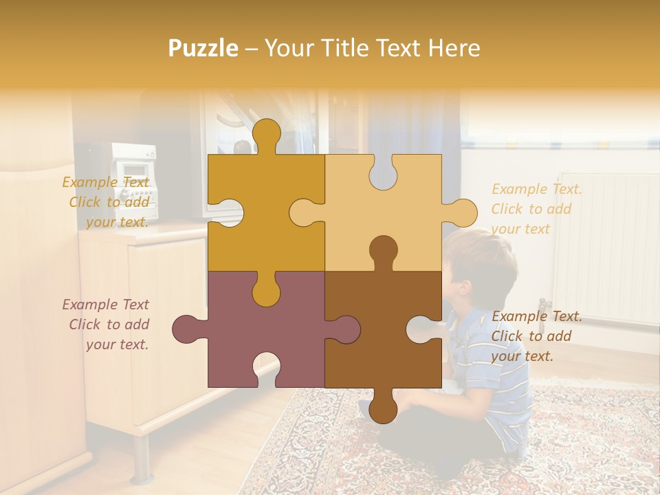 Skyscraper View Light PowerPoint Template