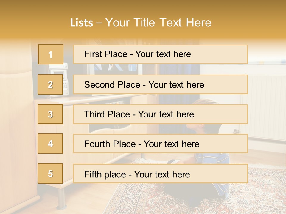 Skyscraper View Light PowerPoint Template