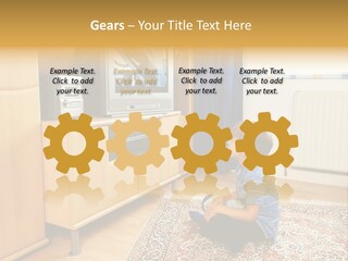 Skyscraper View Light PowerPoint Template