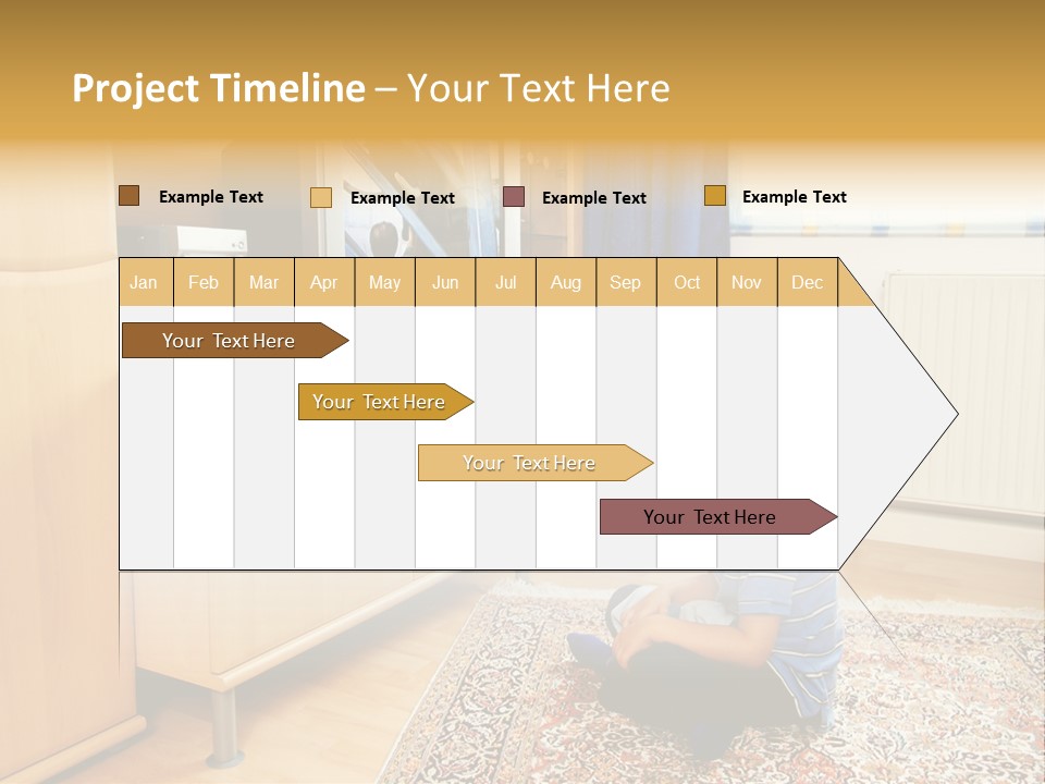 Skyscraper View Light PowerPoint Template