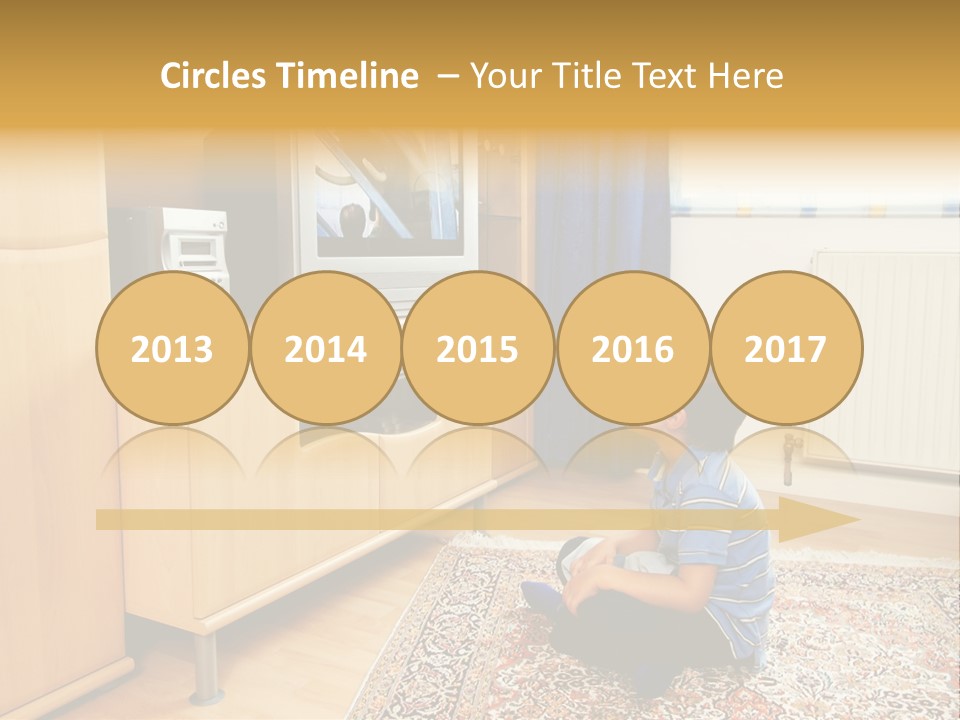 Skyscraper View Light PowerPoint Template