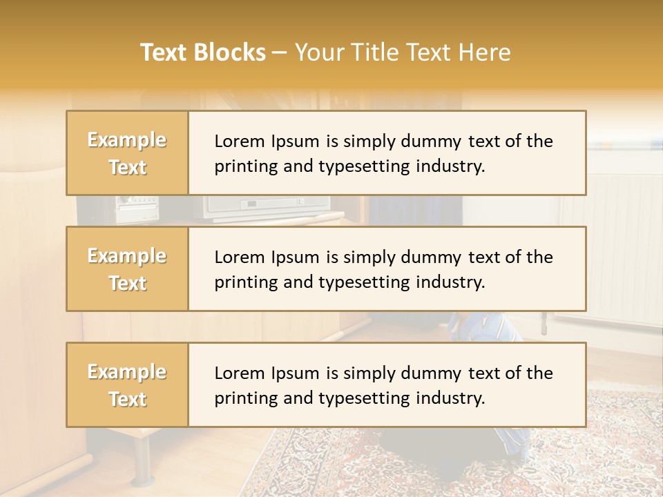 Skyscraper View Light PowerPoint Template