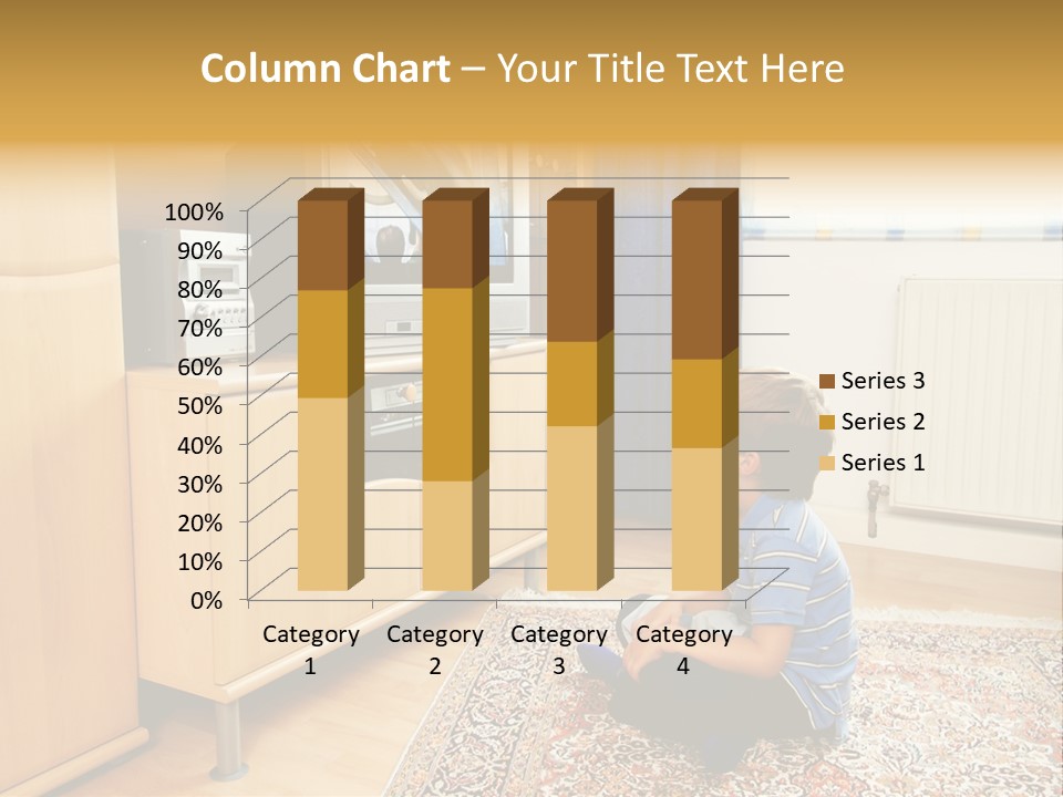 Skyscraper View Light PowerPoint Template