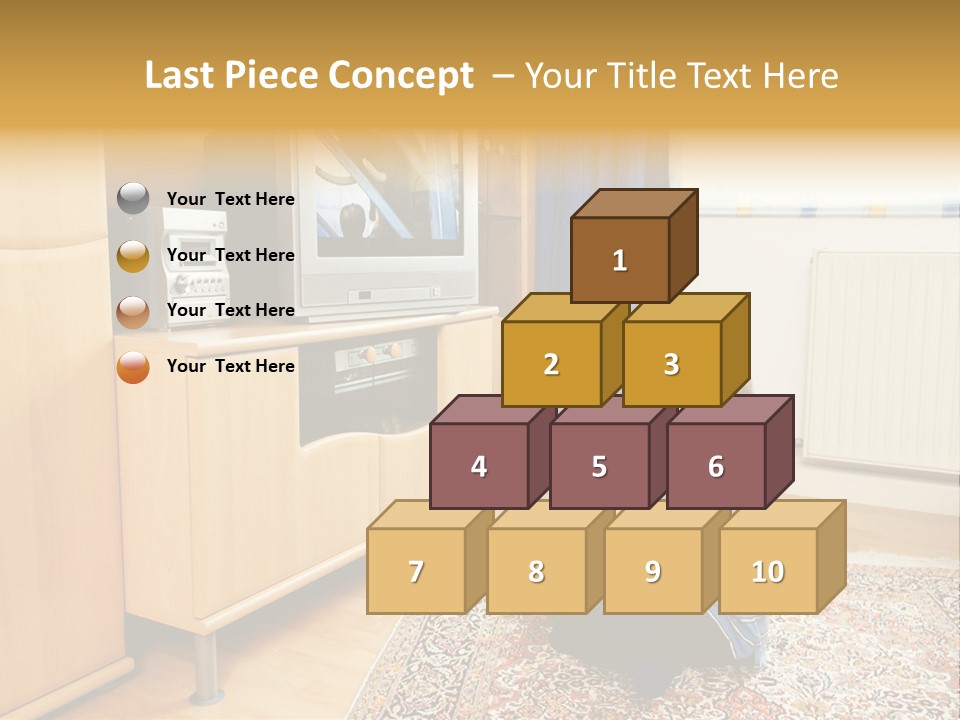 Skyscraper View Light PowerPoint Template