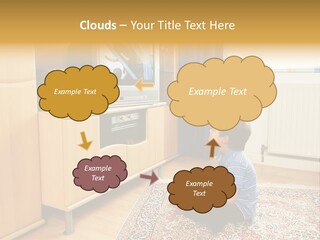 Skyscraper View Light PowerPoint Template