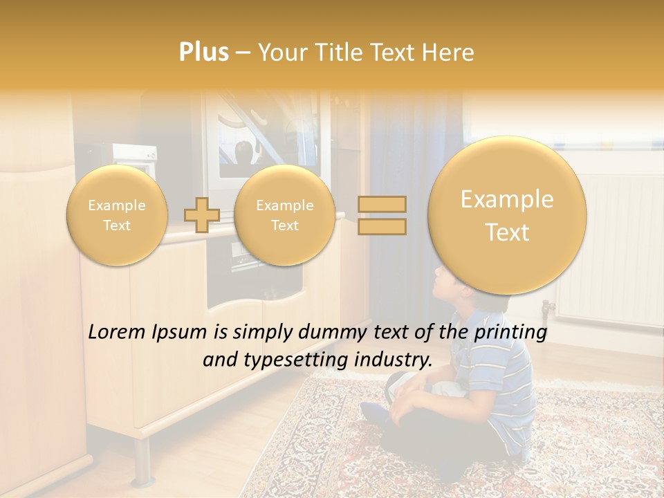 Skyscraper View Light PowerPoint Template