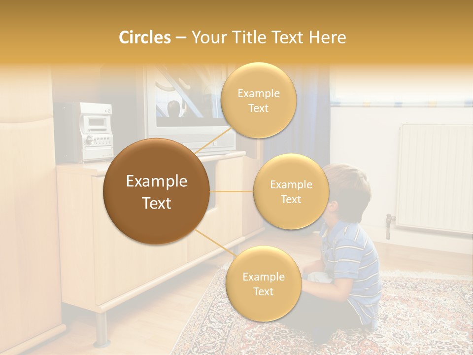 Skyscraper View Light PowerPoint Template