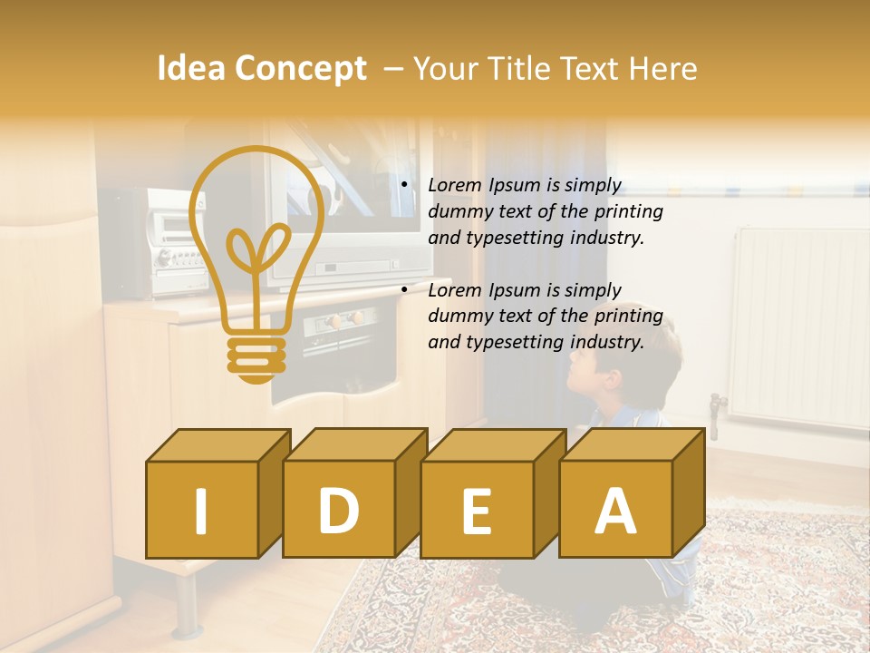 Skyscraper View Light PowerPoint Template