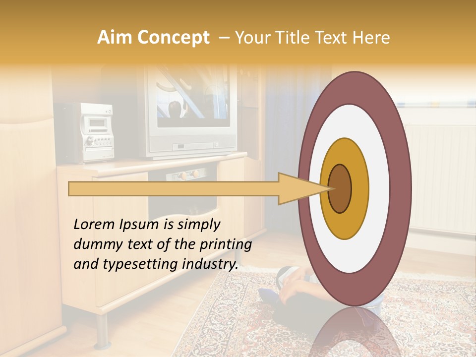 Skyscraper View Light PowerPoint Template