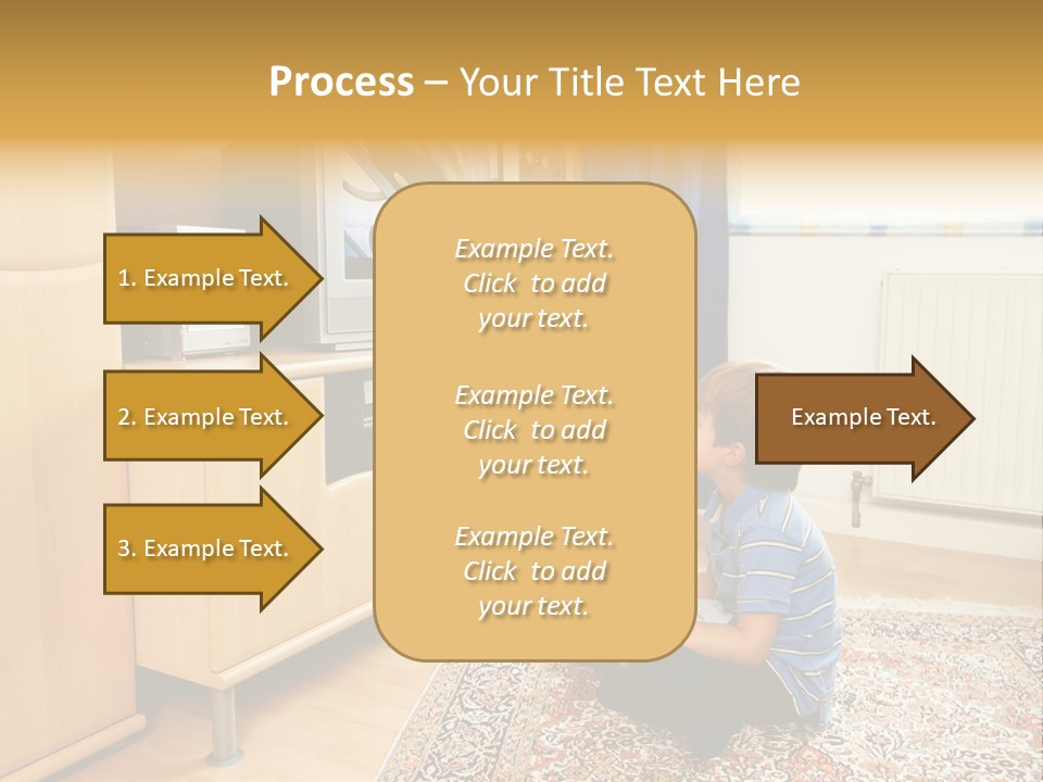 Skyscraper View Light PowerPoint Template