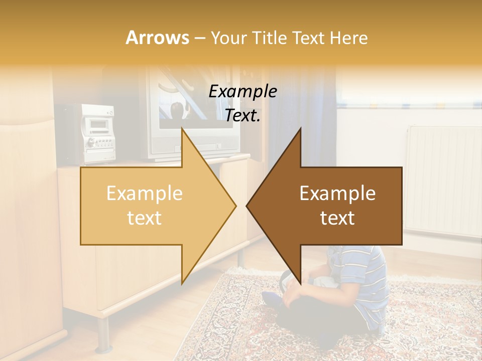 Skyscraper View Light PowerPoint Template