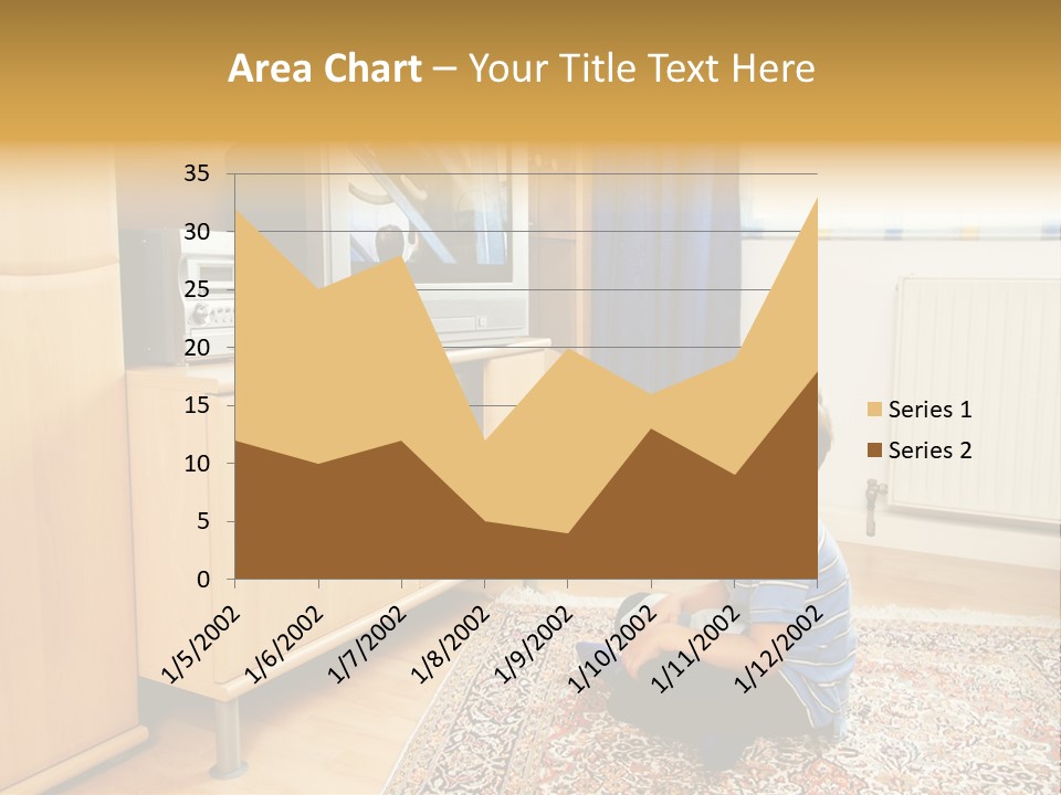 Skyscraper View Light PowerPoint Template