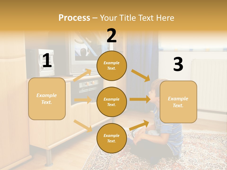 Skyscraper View Light PowerPoint Template