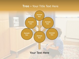 Skyscraper View Light PowerPoint Template