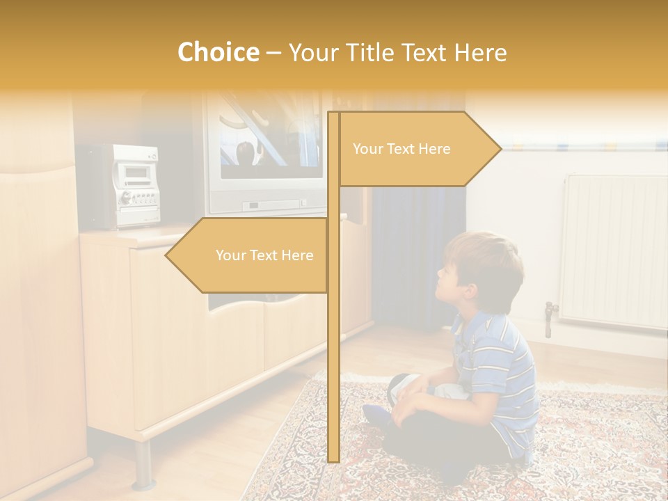 Skyscraper View Light PowerPoint Template