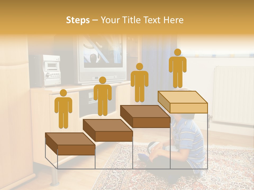 Skyscraper View Light PowerPoint Template