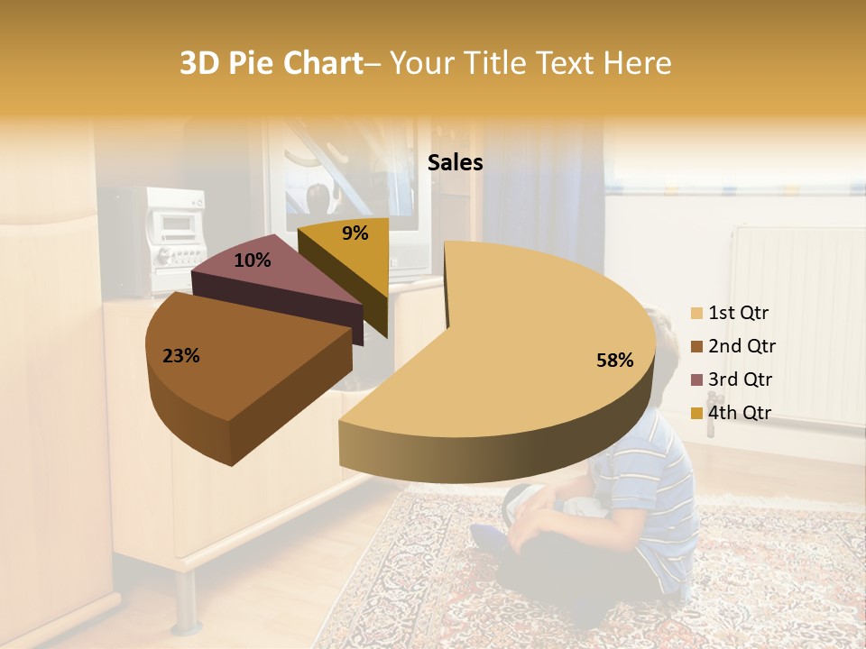 Skyscraper View Light PowerPoint Template
