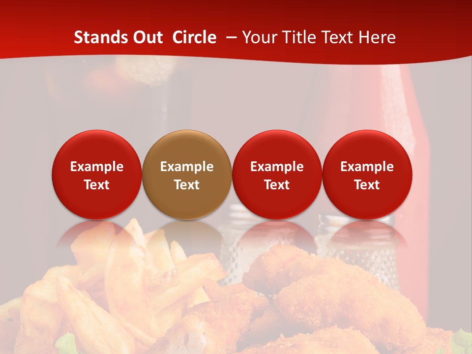 Grey Sphere Background PowerPoint Template