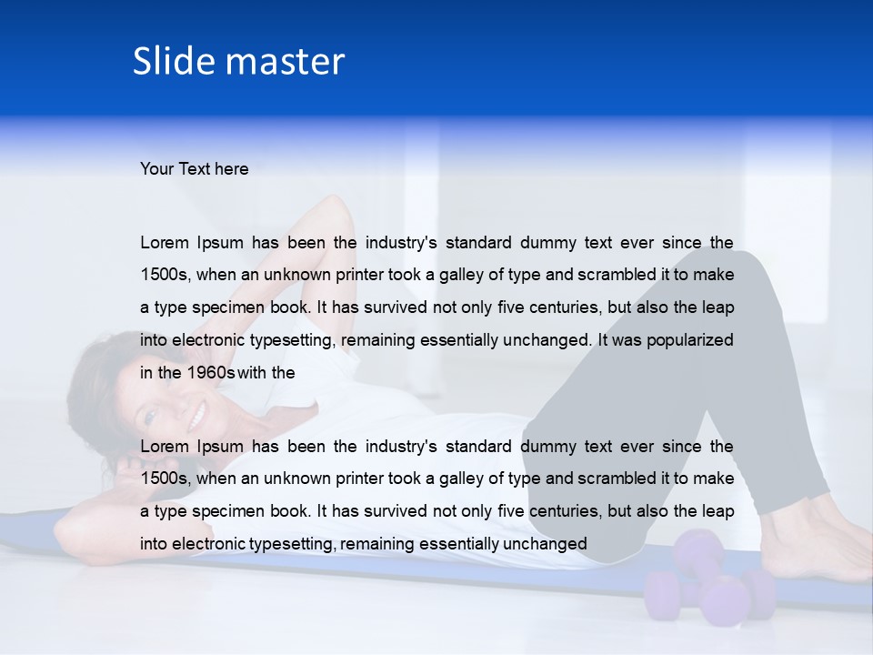 House Render Shape PowerPoint Template