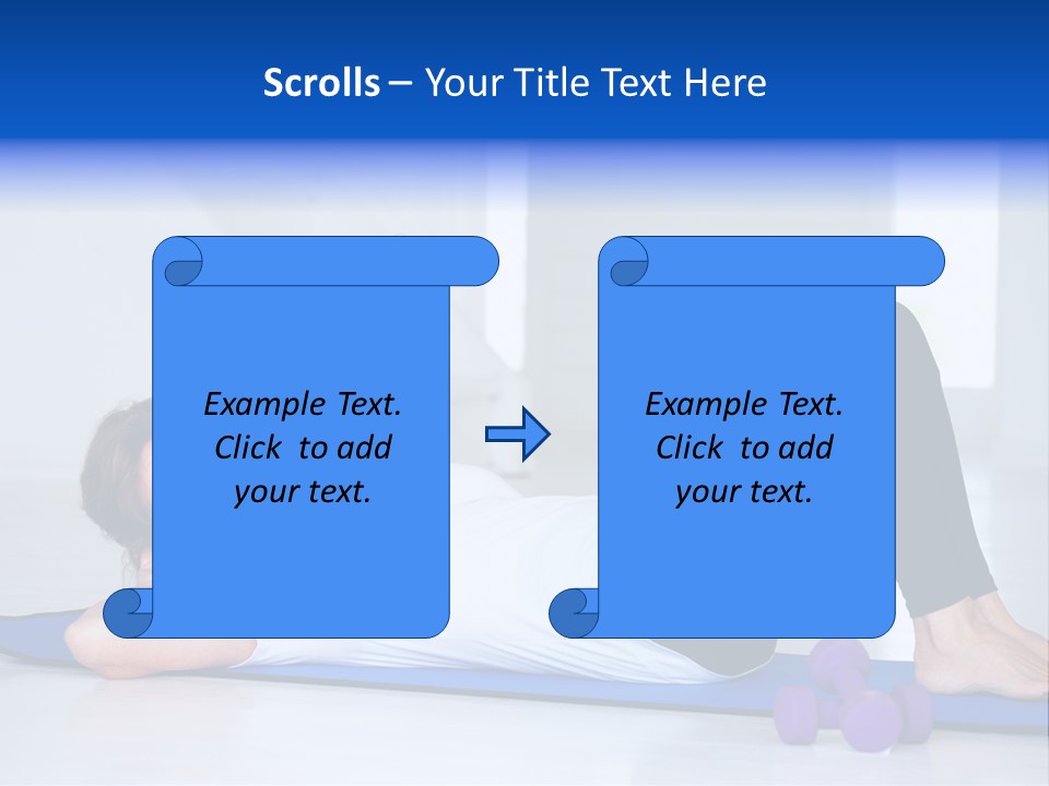 House Render Shape PowerPoint Template